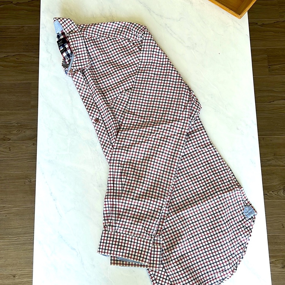 Zara mens button down shirt